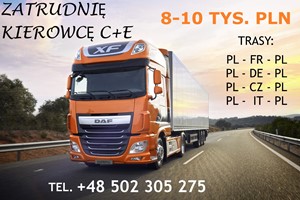 Kierowca międzynarodowy C+E